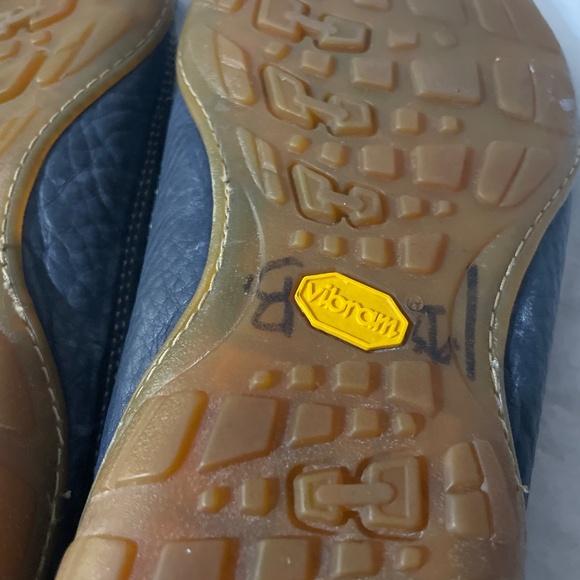 Blue leather shoes - Picture 11 of 15